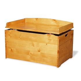Stork Craft Toybox in Oak