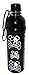 Good Life Gear Stainless Steel Pet Water Bottle, 24-Ounce, Black Puppy Pirate Design