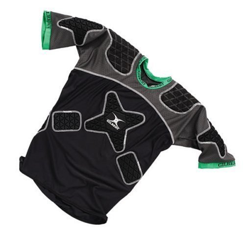 Rugby Schulterschutz Synergie , Schwarz, M
