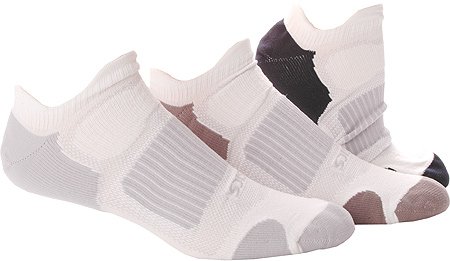 ASICS Sorbtek Double Tab Low Cut Running Sock (3-Pack)