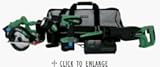 Hitachi KC18DE 18V 3 Piece Combo Kit