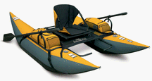 Classic Accessories Arrow Backpacker Pontoon Boat (Yellow / Charcoal)