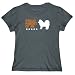 T-Shirt Womens Dark Silver 