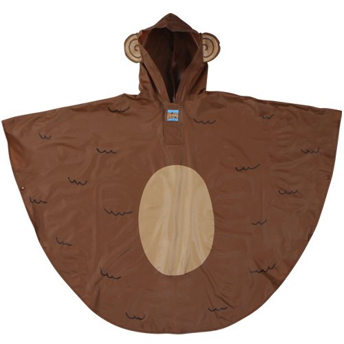 Stephen Joseph Little Boys' Rain Poncho, Monkey, One Size