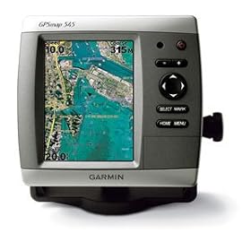 Garmin GPSMAP 545 Marine GPS Receiver (Chart Plotter Only) (010-00601-00)