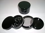 NEW LARGE AEROSPACE 2.5 Inch Wide MAGNETIC ALUMINUM TOBACCO , HERB , POLLEN , GRINDER SPACECASE QUALITY