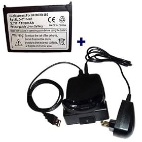 Click here to buy USB Desktop Cradle SYNC and CHARGER with AC Adapter + 1100mAh Internal Li-Ion HP Compaq... by Osprey-Talon.