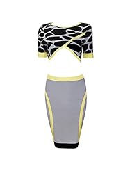 Nylon/Rayon/Spandex Jacquard Bandage Dress/Bodycon Dress 