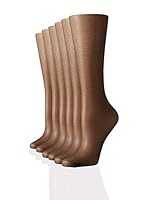 FILODORO Pack x 6 Panties Summer 8 Deniers (Negro)