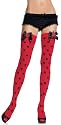 6253 Lady Bug Thigh Highs
