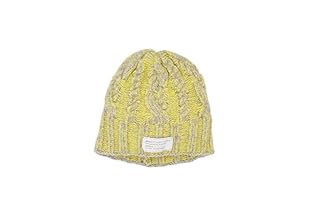 Marc by Marc Jacobs Gorro Lana Chunky Cable (Amarillo / Gris)