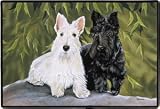 Scottie Scottish Terrier Dog Indoor Outdoor Doormat Rug Mat