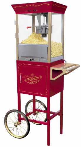 "Nostalgia Electrics™ CCP-600 Vintage Collection™ 59"""" Old Fashioned Movie Time Popcorn Cart - 82677191373" "Nostalgia Electrics™ CCP-600 Vintage Collection™ 59"""" Old Fashioned Movie Time Popcorn Cart - 82677191373"