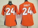 Nike NFL Denver Broncos #24 Champ Bailey Orange Women Jerseys Size 48m