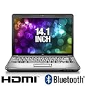 HP Pavilion dv4-1272cm Entertainment - Core 2 Duo T6400 / 2 GHz - Centrino - RAM 2 GB - HDD 250 GB - DVD?RW (?R DL) / DVD-RAM - GMA 4500MHD Dynamic Video Memory Technology 5.0 - WLAN : Bluetooth, 802.11 a/b/g/n (draft) - Vista Business - 14.1" Widescreen TFT 1280 x 800 ( WXGA ) BrightView - Smart Buy