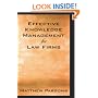 Effective Knowledge Management for Law Firms