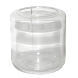 Flower Market Clear Glass Wide Vase
