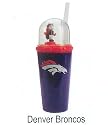 Pack of 5 NFL Denver Broncos Wind-Up Mascot Drink Cups