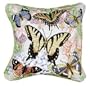 Butterflies are Free Decorative Tapestry Toss Pillow