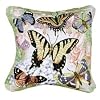 Butterflies are Free Decorative Tapestry Toss Pillow