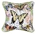 Butterflies are Free Decorative Tapestry Toss Pillow