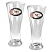 Great American Products Kansas City Chiefs Oval Pilsner Set Size: One Size