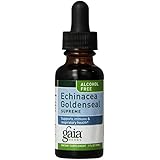 Gaia Herbs Echinacea Goldenseal Supreme, Alcohol-Free, 1-Ounce Bottle