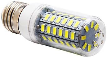 ORLight- 5Pcs E27 12W 56x5730SMD 1200LM 3500K/6000K Warm White/Cool White Light LED Corn Bulb (220-240V) , Warm White