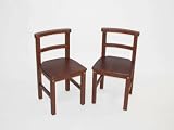 Product details for Beechwood Chair, Set of 2 - Mahogany Finish, by Kettler