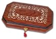 Deluxe, Rare Arrabesque Inlaid Sorrento Musical Jewelry Box - 30 Note Special Limite Time Sale
