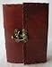 Incredible Indian Art Simple & Elegant Leather Handmade Writing Leather Journal Diary Notebook With Clasp Lock And Handmade Papers-5x3.5 Inch RS.3043.00