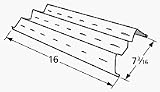 Stainless Steel Grill Heat Plate