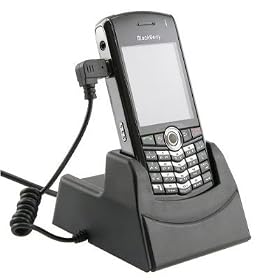 3-in-1 Blackberry Pearl Desktop Charger Cradle for 8100 8110 8120 8130 (with extra Battery Slot)