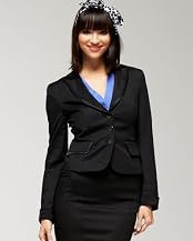 Shine & Matte Lace Back Jacket