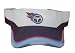 New Reebok Tennessee Titans Cotton Sun Visor - White / Blue
