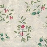 Pfaltzgraff Winterberry Print Damask Placemats Set of Four