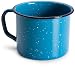 Imusa Enamel Mug, 12 centimeter, Turquoise