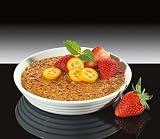 K&uuml;chenprofi 750918215 Cr&egrave;me Br&ucirc;l&eacute;e Schale 15 cm aus Hartporzellan