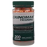 Kingman Training Premium 11mm Paintballs - Orange