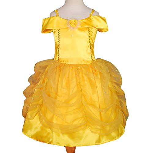 Dressy Daisy Girls' Belle Princess Costume Halloween Party Fancy Dresses FC017