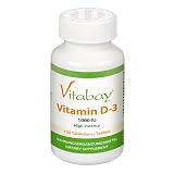 Vitamin D3 1.000 I.E. - 100 Tabletten - F�r gesunde Knochenvon "Vitabay"