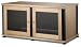 Salamander Synergy 221 Two-Shelved A/V Cabinet (Maple/Black)