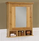 Bamboo Mirror Cabinet - Natural