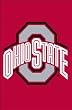 Ohio State University Buckeyes Flag - Garden Size