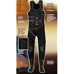 Behr Neopren Wathose Titanium Wader Red Carp