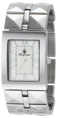 Burgmeister Venus BM501-401 Damen Quarz Uhr silber silbernes Zifferblatt