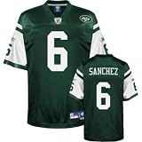 Mark Sanchez New York Jets Green Reebok Premier Jersey - XXL