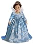 Elizabethan Ball Outfit ~ Includes Blue Gown with Pearls & Sapphires, Matching Shoes and Pearls Hair Decoration ~ made for 18" Slim all Vinyl Dolls like Carpatina, Magic Attic & Stardust Classics