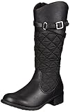 Rachel Shoes Flagstaff 2 Quilted Riding Boot (Little Kid/Big Kid), Black, 1 M US Little Kid