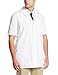 Worklon 3409 Polyester/Cotton Unisex Short Sleeve Pharmacy Lab Coat with Button Closure, Medium, White